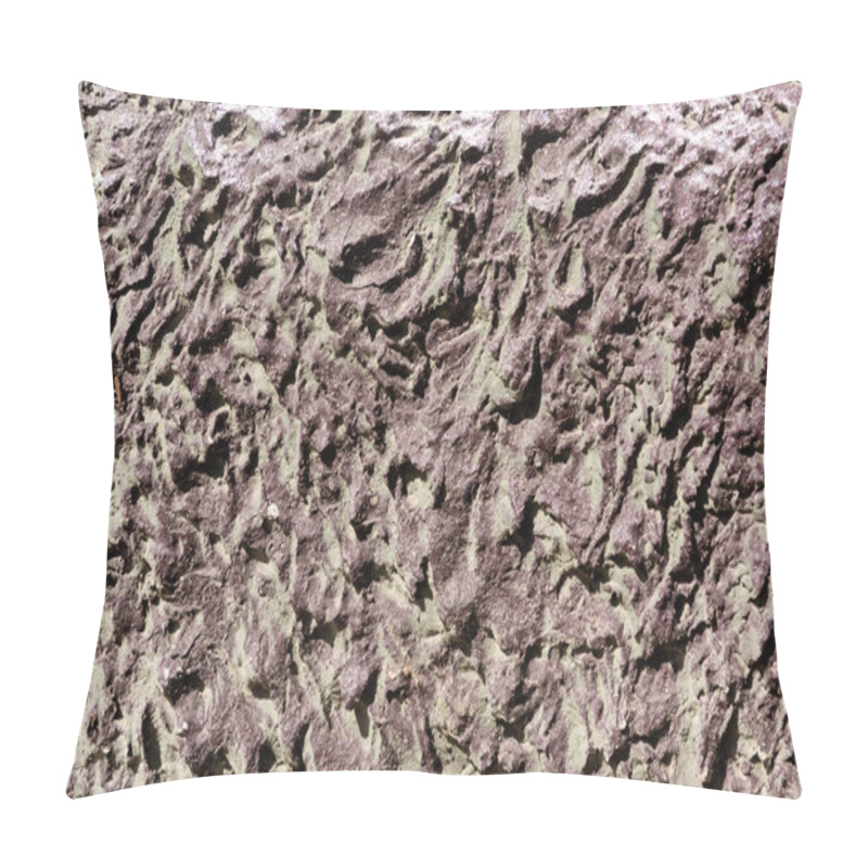 Personality  Close-up View Of Abstract Grey Empty Grunge Background Pillow Covers