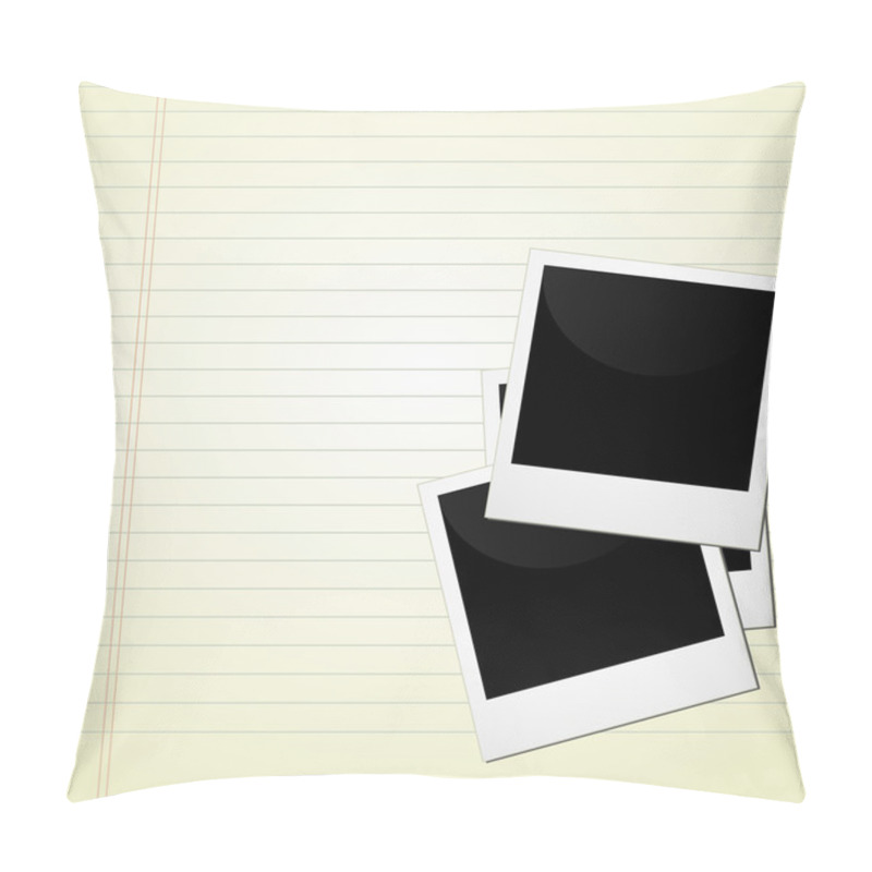 Personality  Pasted Polaroids Pillow Covers