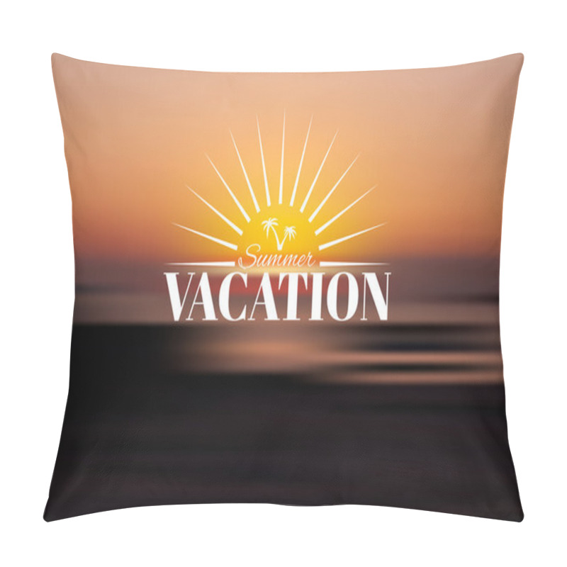 Personality  Summer Vacation Pillow Covers