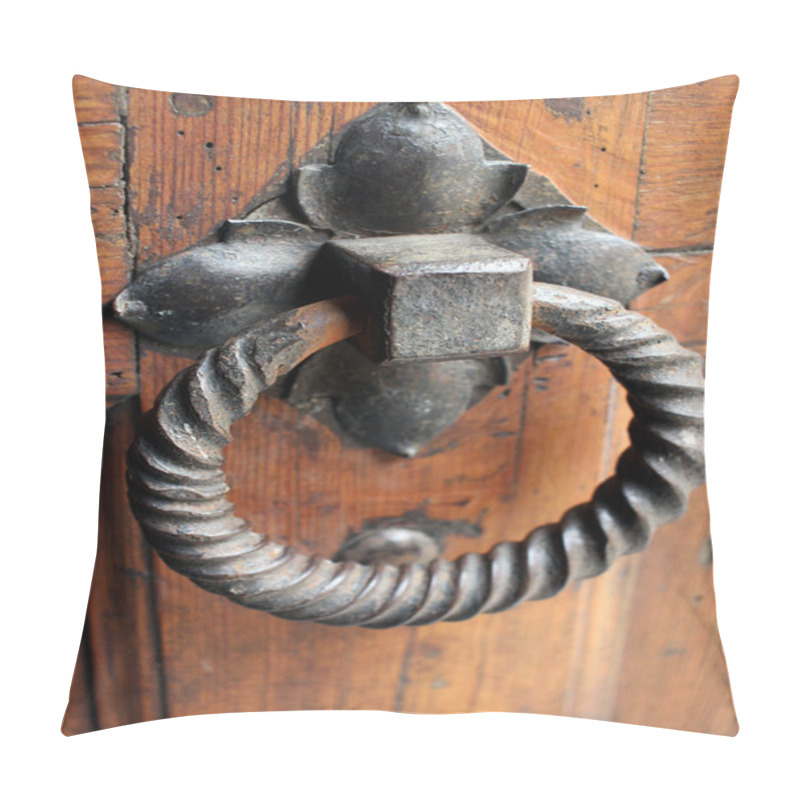 Personality  Church Door Knocker Pillow Covers