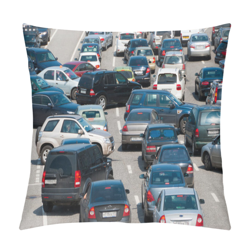 Personality  Traffic Jam On The Road Pillow Covers