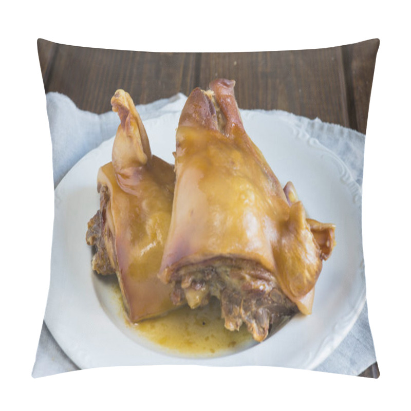 Personality  Tender Roast Suckling Pig Heads Pillow Covers