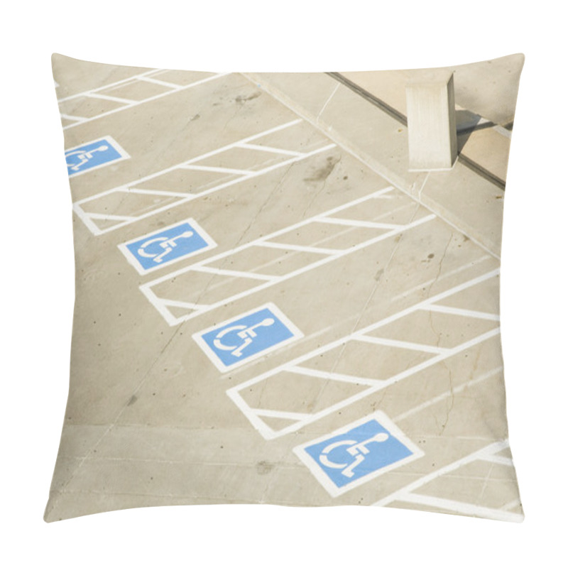 Personality  Handicap Parking 1 Pillow Covers