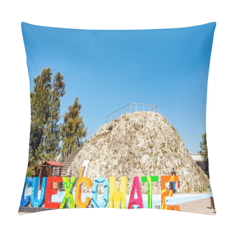 Personality  Puebla, Mexico - November 27, 2016: Cuexcomate Inactive Geyser In Puebla City, Mexico  Pillow Covers