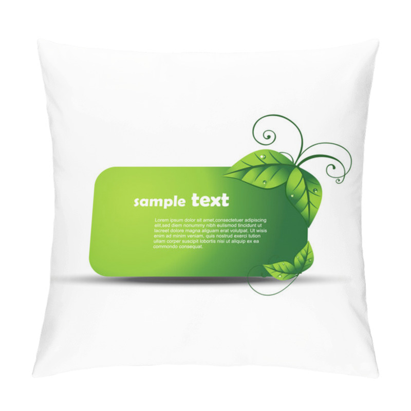 Personality  Vector Leaf Pillow Covers