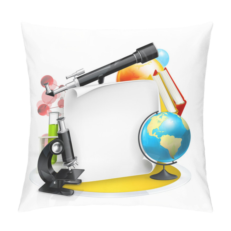 Personality  Education And Science Frame Pillow Covers