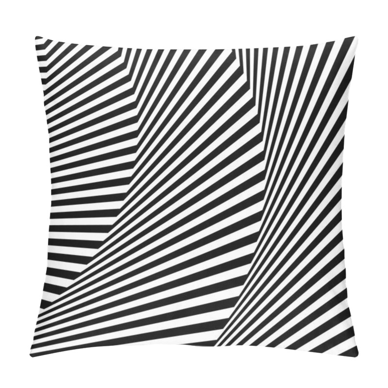 Personality  Wavy, Zigzag Lines Pillow Covers