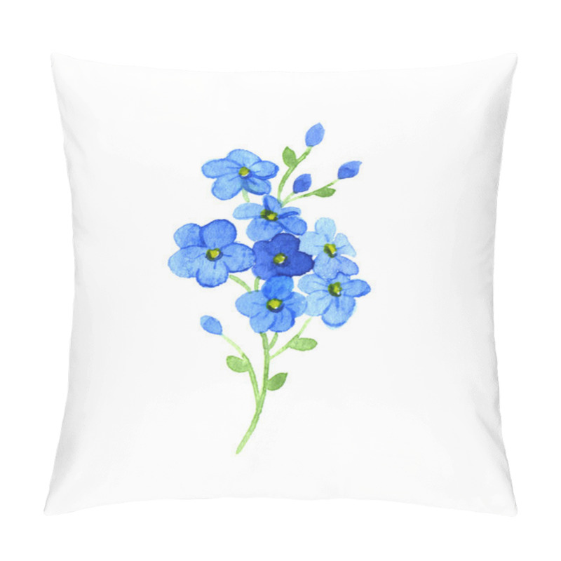 Personality  Flowers Forget-me Pillow Covers