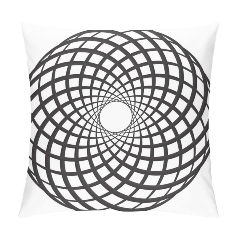 Personality  Circular Geometric Circles Element Pillow Covers