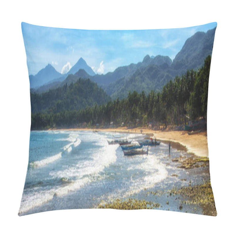 Personality  Beach Near Puerto Galera On Mindoro, Philippines Pillow Covers