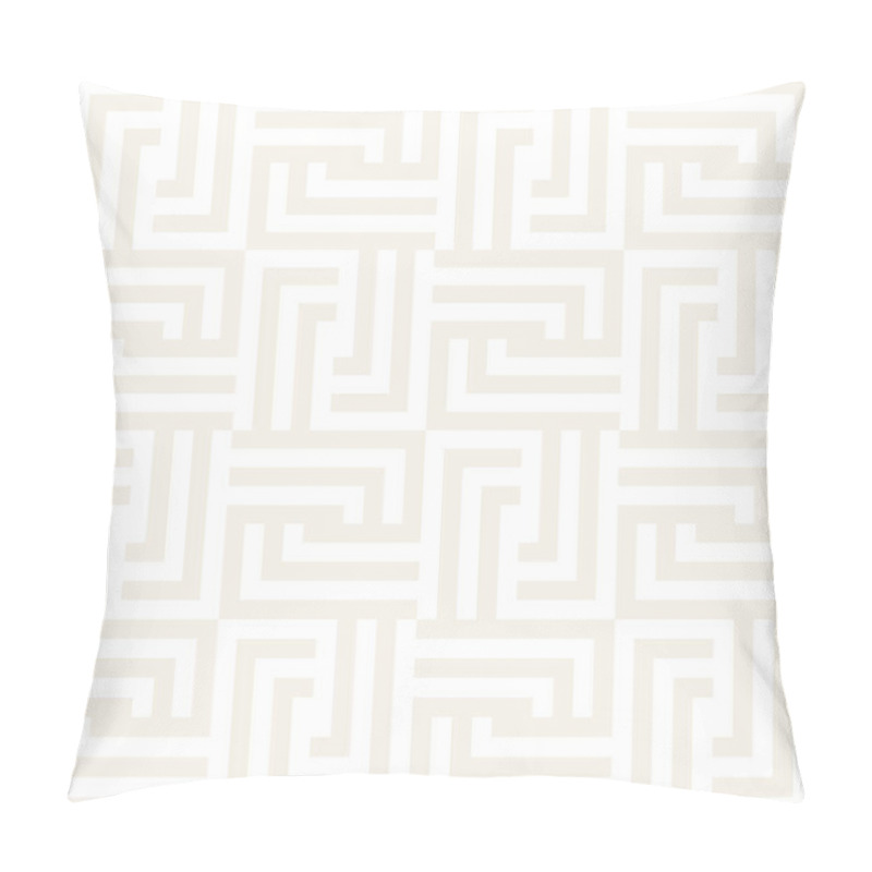 Personality  Seamless Vector Pattern. Abstract Geometric Background. Linear Grid Structure. Pillow Covers