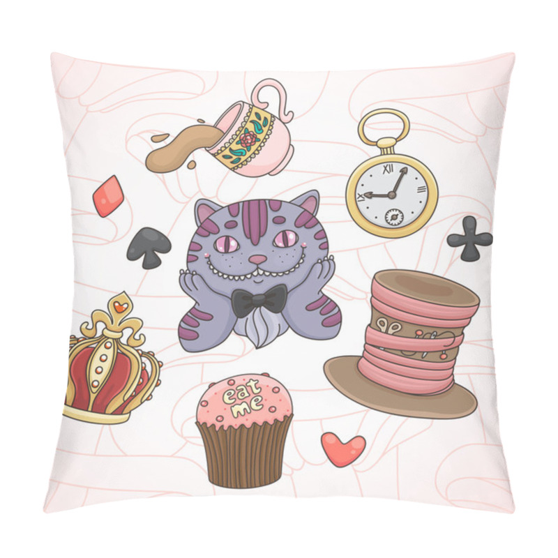 Personality  Alice In Wonderland Pillow Covers