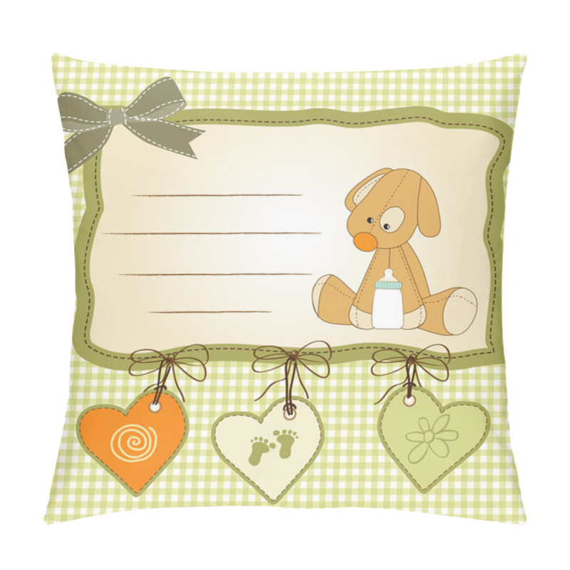 Personality  Card With Puppy Pillow Covers