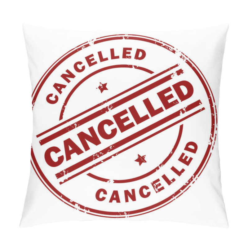 Personality  Cancelled Stamp Pillow Covers