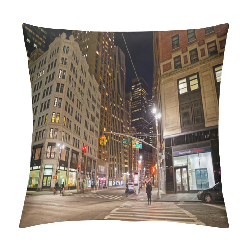 Personality  New York Intersection Pillow Covers