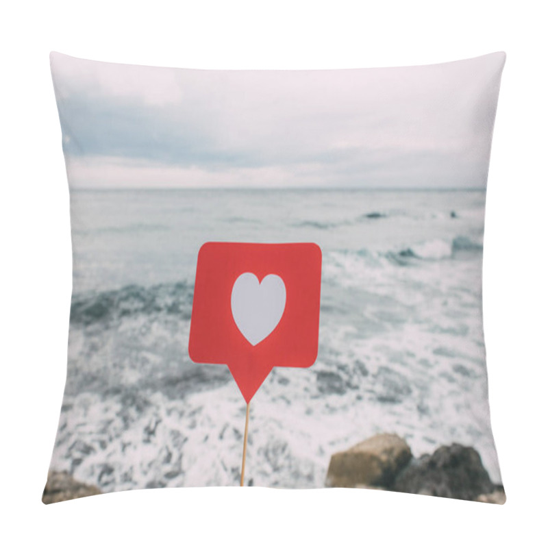 Personality  Like On Stick Near Mediterranean Sea Pillow Covers