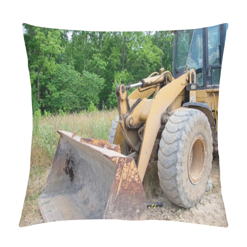 Personality  Front Half Of A Front-end Loader Pillow Covers