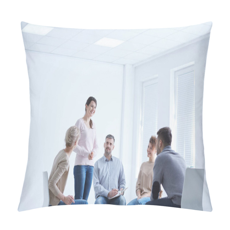 Personality  Group Therapy For Social Phobia Pillow Covers