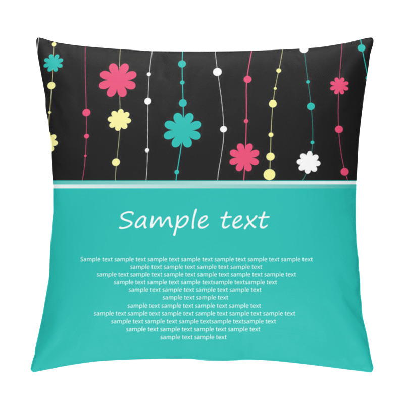 Personality  Cartoon Congratulatory Card . Pillow Covers