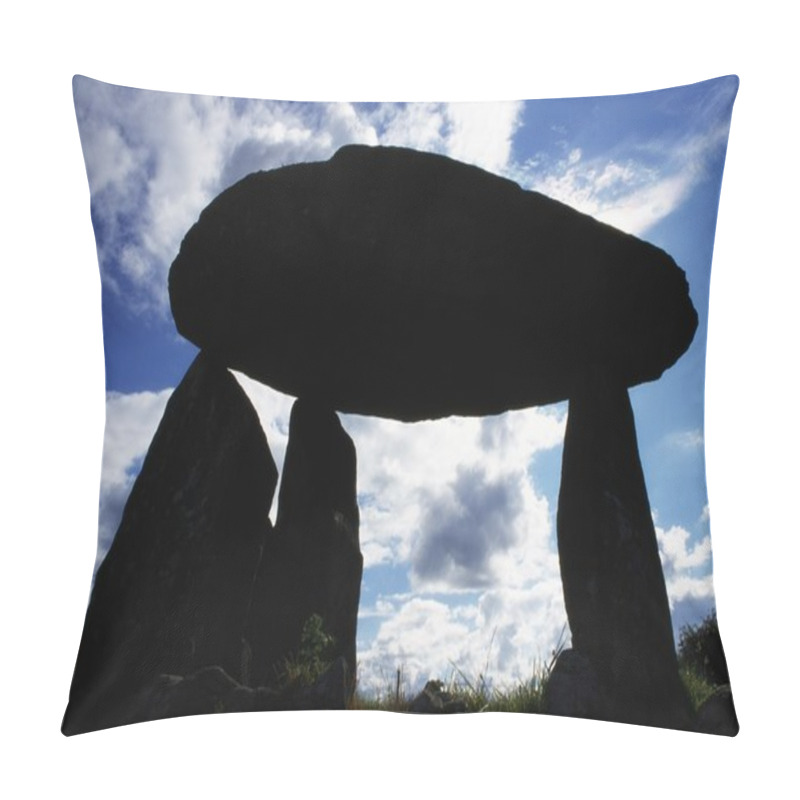 Personality  Ballykeel Dolmen, Slieve Gullion, County Armagh, Ireland Pillow Covers