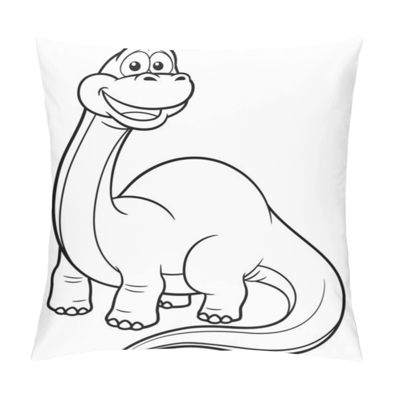 Personality  Cartoon Dinosaur Pillow Covers