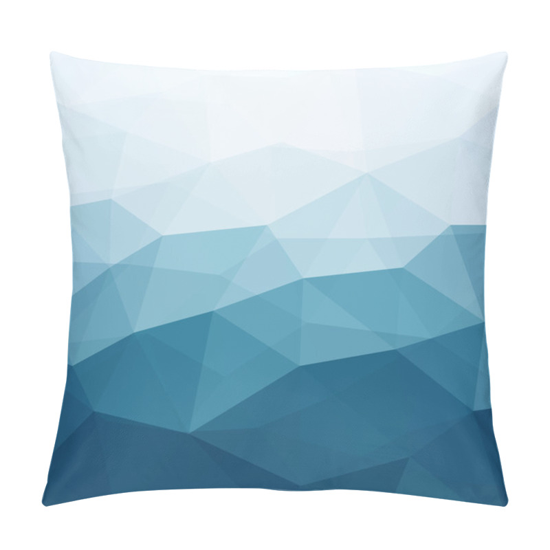 Personality  Abstract Blue Background Pillow Covers