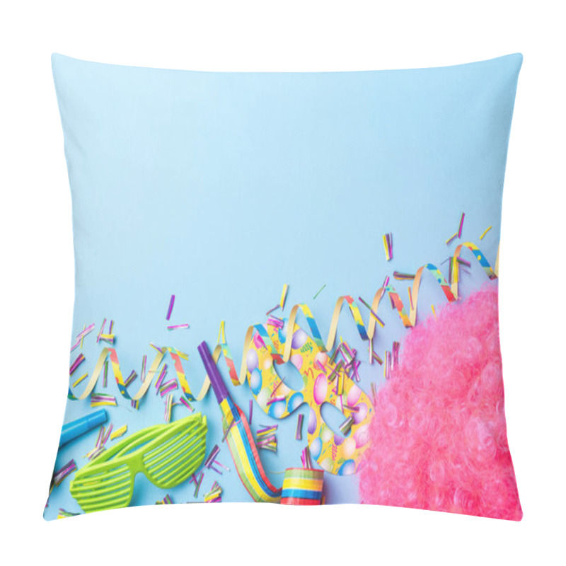 Personality  Carnival Background. Top View Pillow Covers