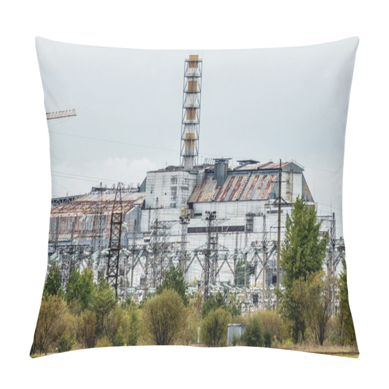 Personality  Chernobyl Nuclear Power Plant Sarcophagus Pillow Covers