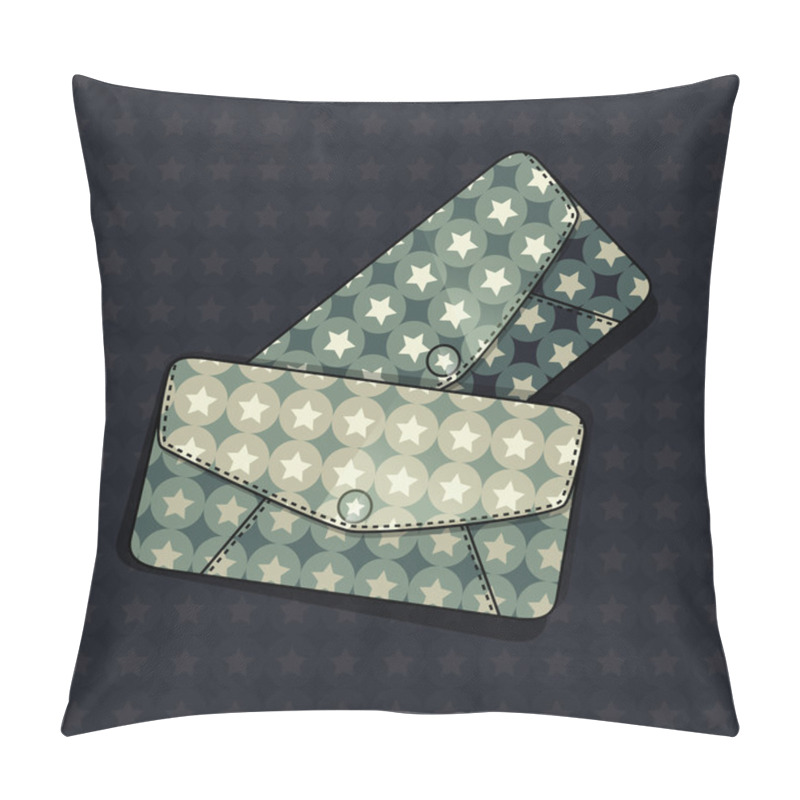 Personality  Vector Illustration Of A Female Bags. Pillow Covers