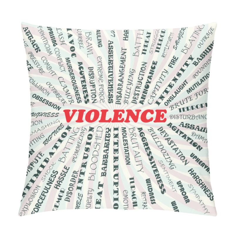 Personality  Violence Pillow Covers