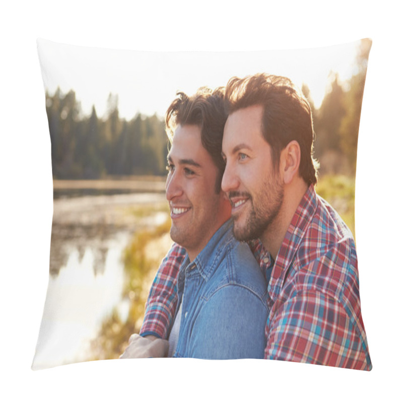 Personality  Romantic Male Gay Couple Pillow Covers