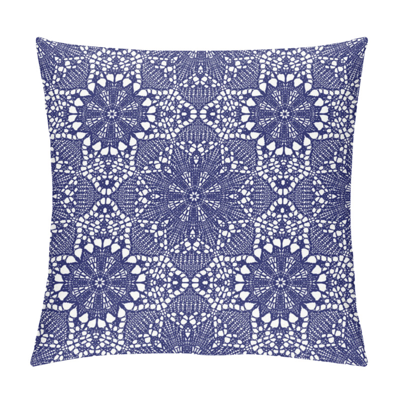 Personality  Lace Ornament Background Pillow Covers