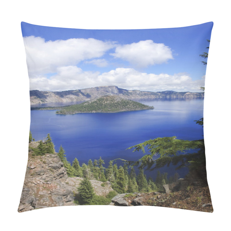 Personality  Crater Lake, Oregon Pillow Covers