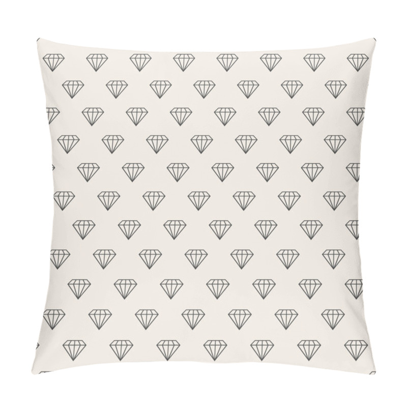 Personality  Vector Abstract Seamless Background. Line Pattern Pillow Covers