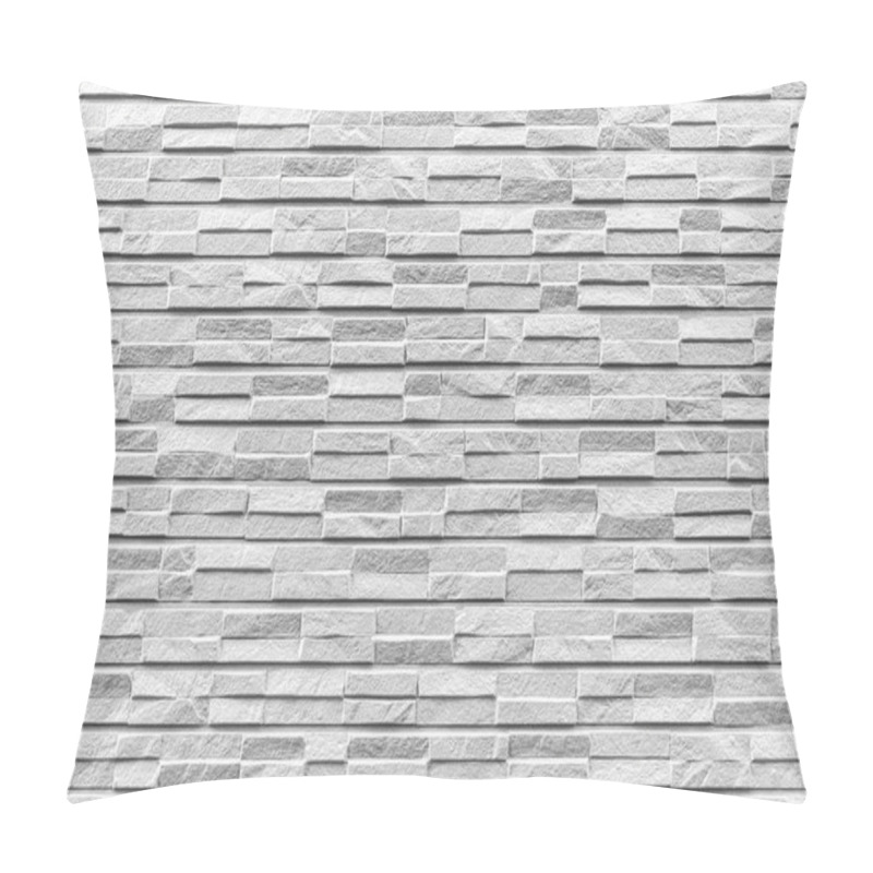 Personality  Stone Wall As A Background Or Texture. Part Of A Stone Wall, For Background Or Texture. Pattern Gray Color Modern Style Design Pillow Covers