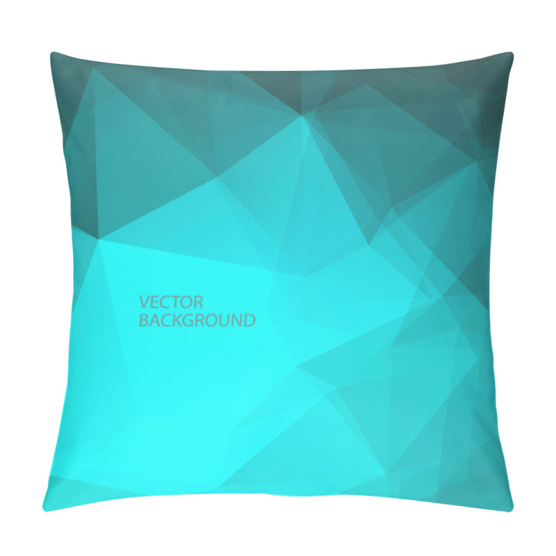 Personality  Abstract Polygonal Background Pillow Covers