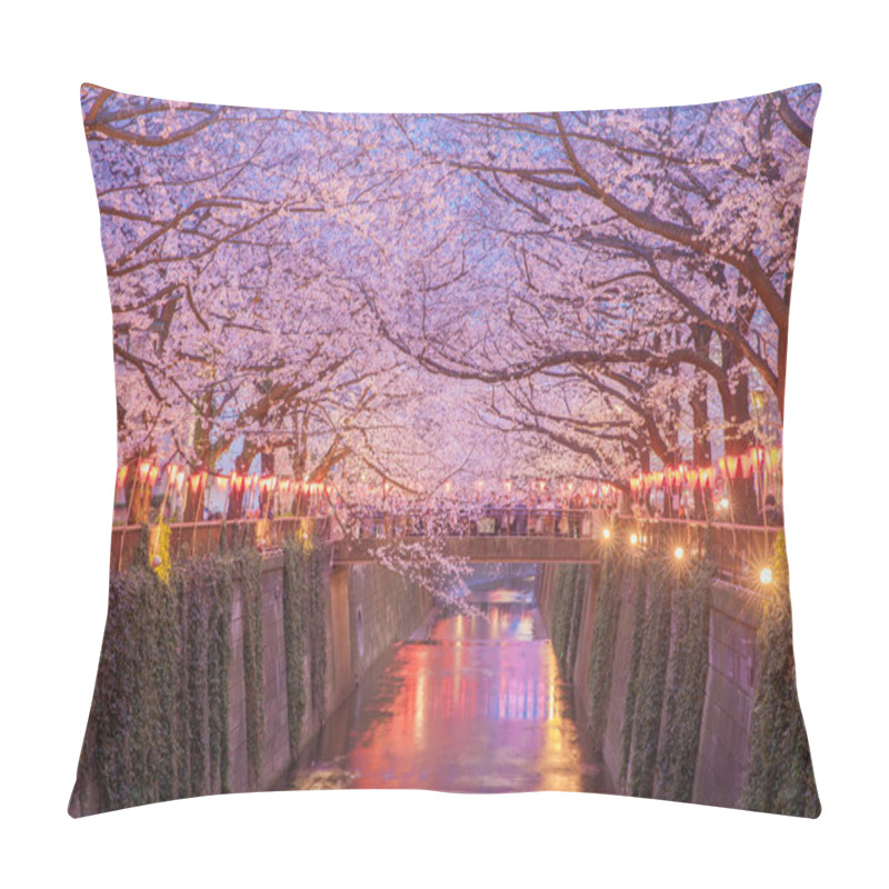 Personality  Tokyo Sakura Cherry Blossom Pillow Covers