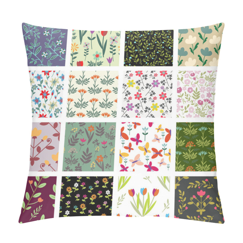 Personality  Floral Patterns Pillow Covers