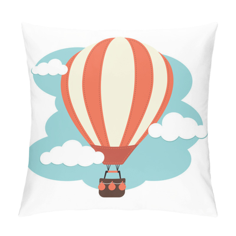 Personality  Hot Air Balloon Pillow Covers