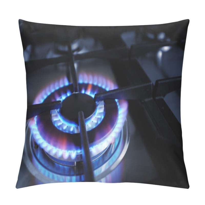 Personality  Gas Stove Burner Pillow Covers