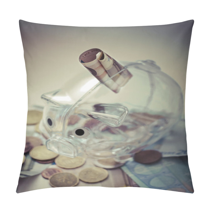 Personality  Piggy Bank Pillow Covers