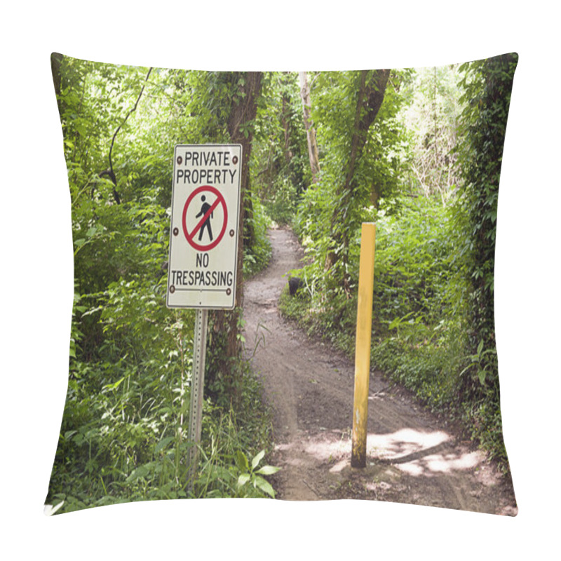 Personality  Private Property Sign Pillow Covers