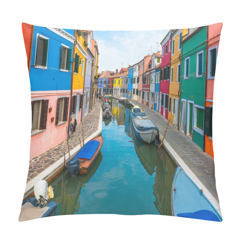 Personality  Burano Island, Venice Lagoon, Italy Pillow Covers