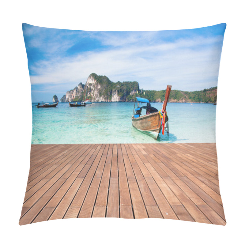 Personality  Wooden Boat Pillow Covers