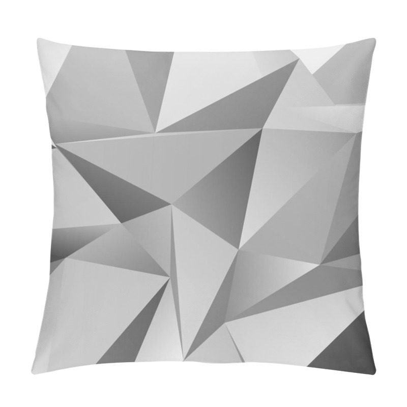 Personality  Vector Abstract Polygonal Background Template Pillow Covers