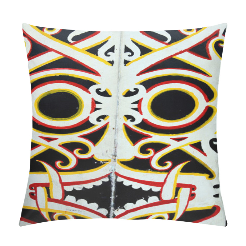 Personality  Borneo Traditional Tribal Ornaments Pillow Covers