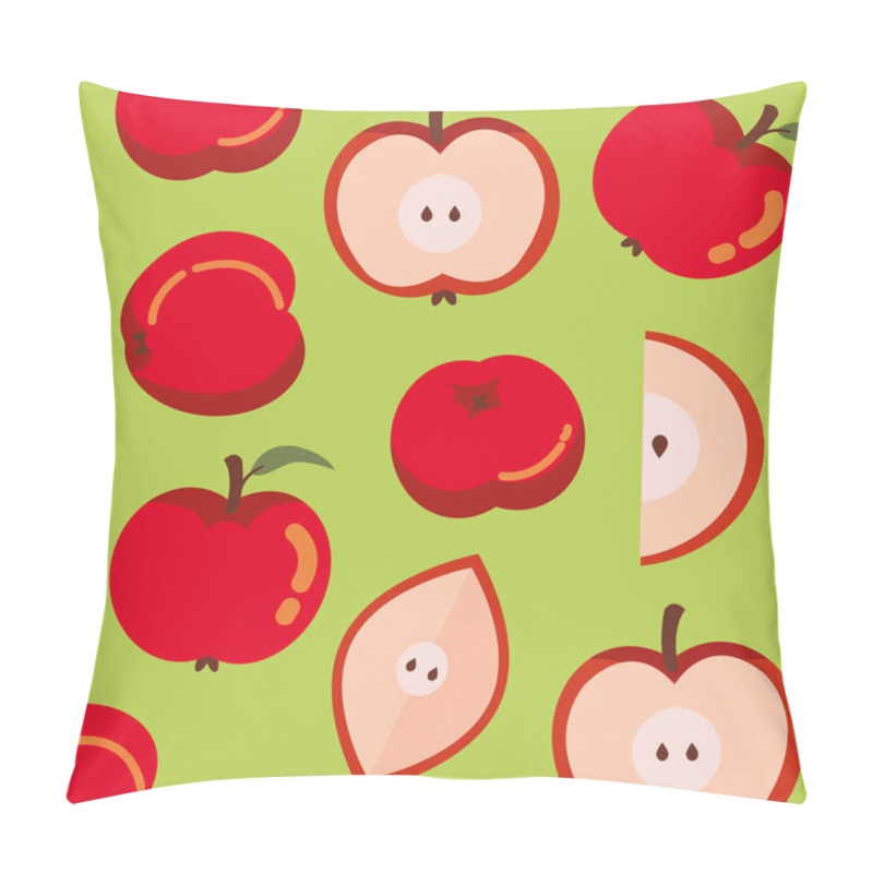 Personality  Pattern Of Apples Fruits Autumn Pillow Covers