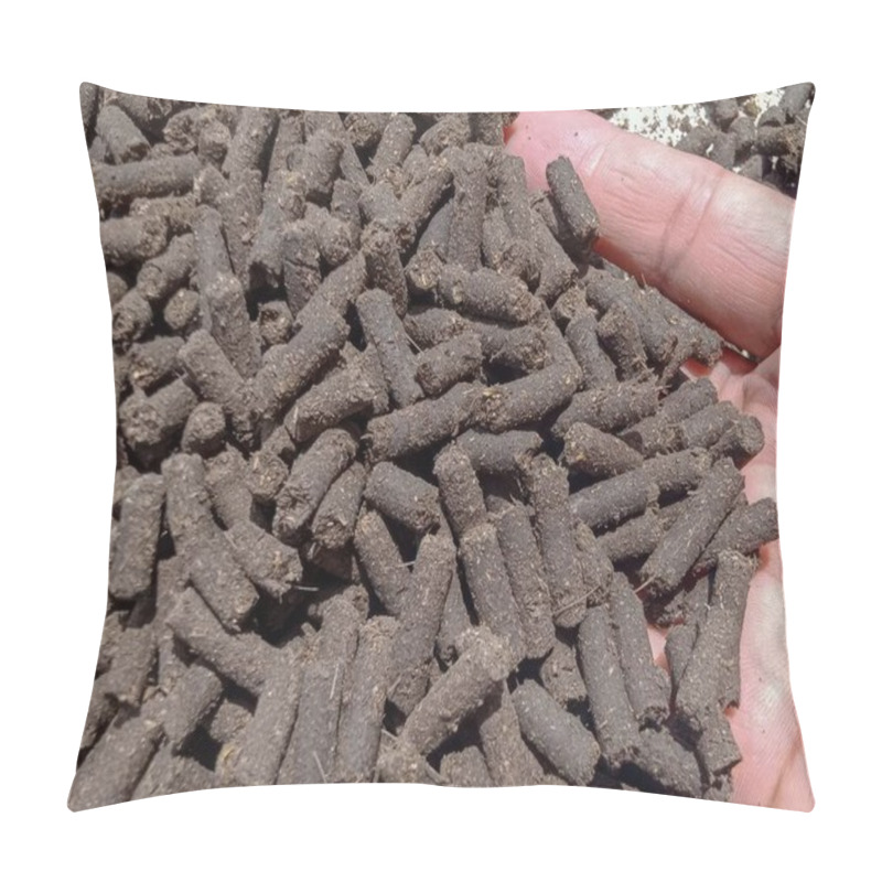 Personality  Chicken Manure Pellets, Fertilizer Pellets, Natural Fertilizers Produced From Animal Manure. Environmentally Friendly. Use Your Hand To Lift It Up Clearly. Pillow Covers