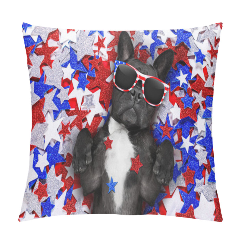 Personality  Independence Day 4th Of July Dog Pillow Covers