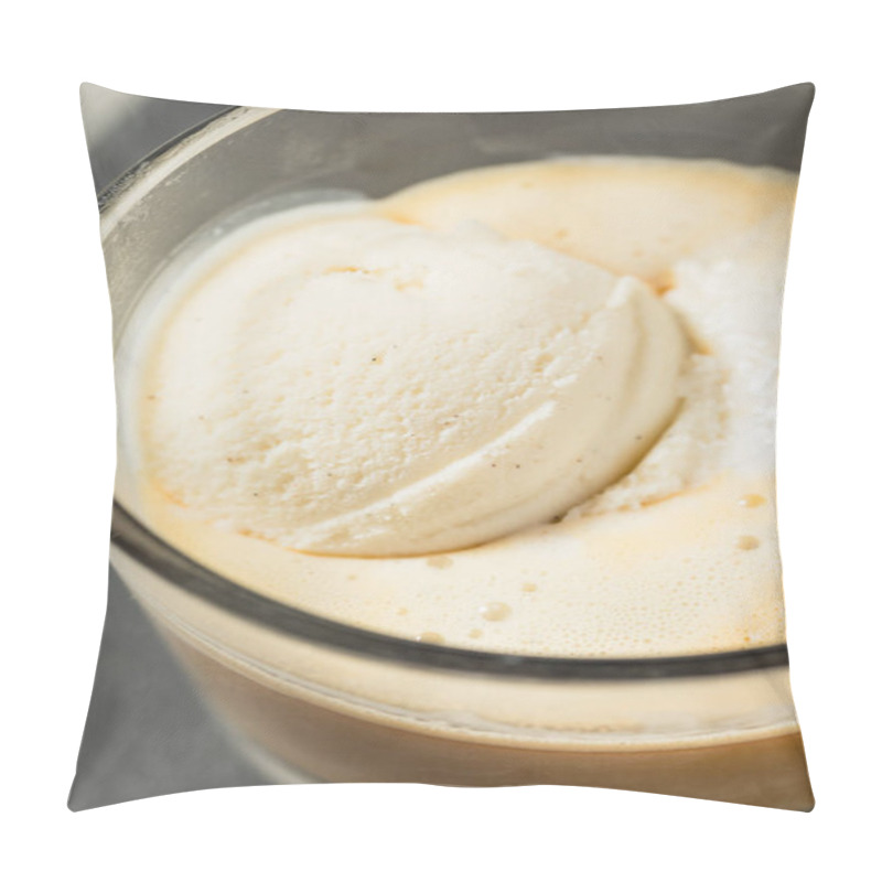 Personality  Homemade Affogato Coffee Ice Cream Ready To Eat Pillow Covers